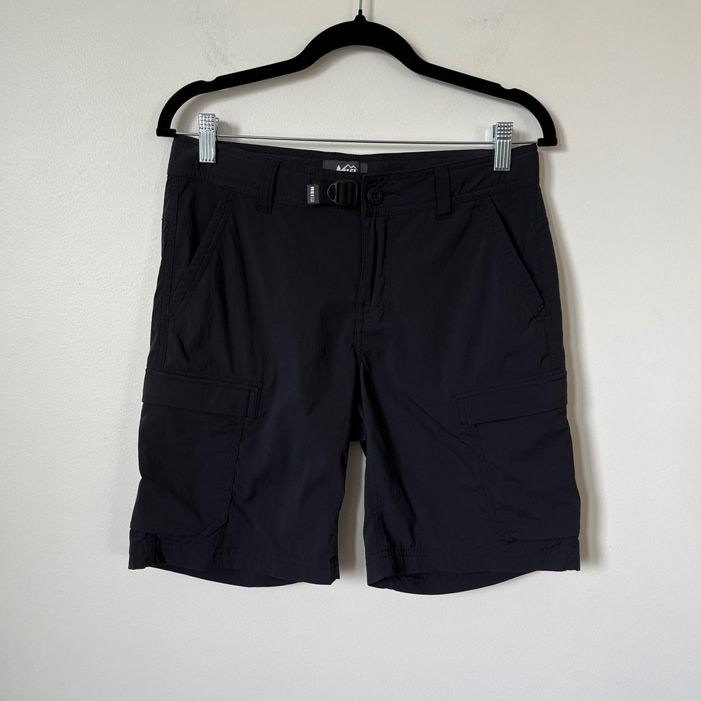 REI Co-op Cargo Shorts Black Womens 4